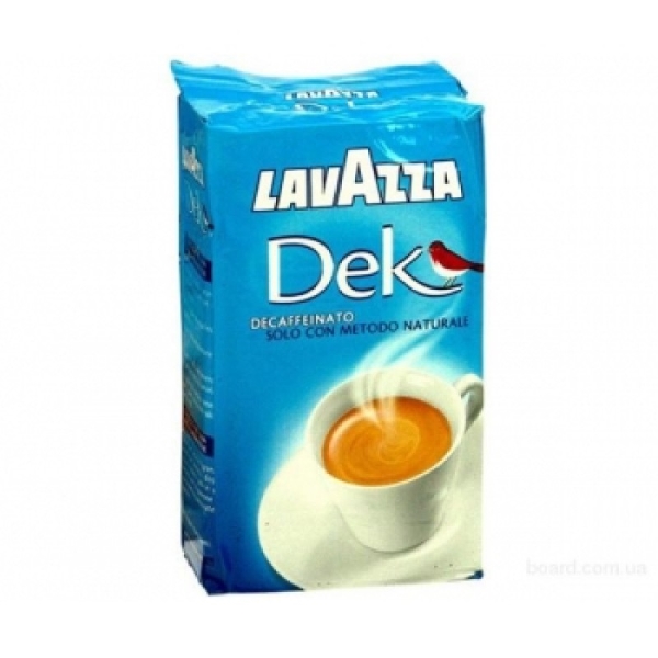 Молотый кофе Lavazza Dek (250г)