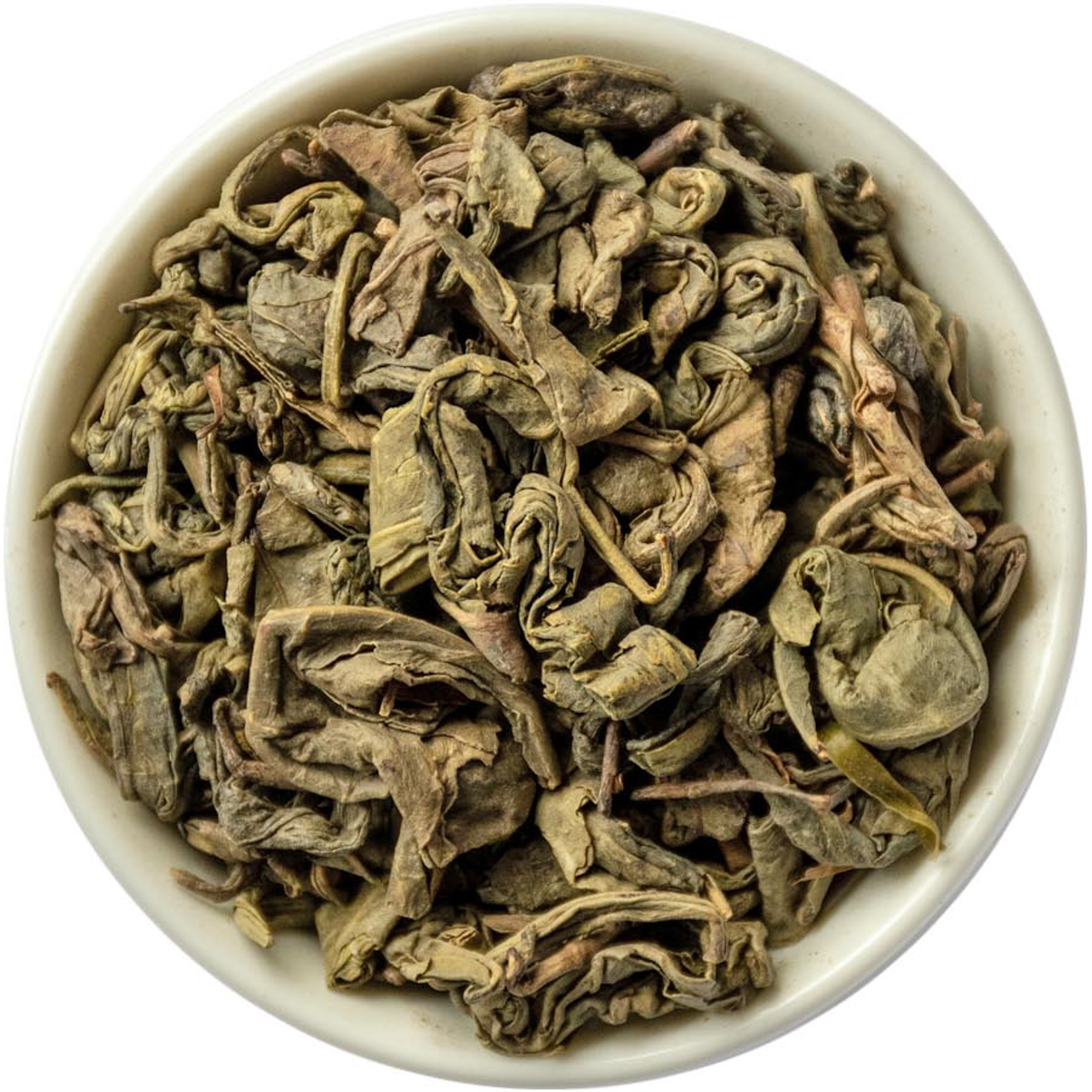 Китайский зеленый чай Порох 9375 (200 гр.)  Крупный лист.