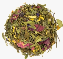 ГАРМОНИЯ ВКУСА -  китайский  чай Сенча с тропическими цветами  (250 гр.) 