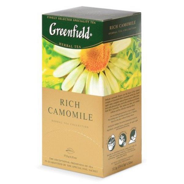 Чай Greenfield Rich Camomile травяной 1,5x25п