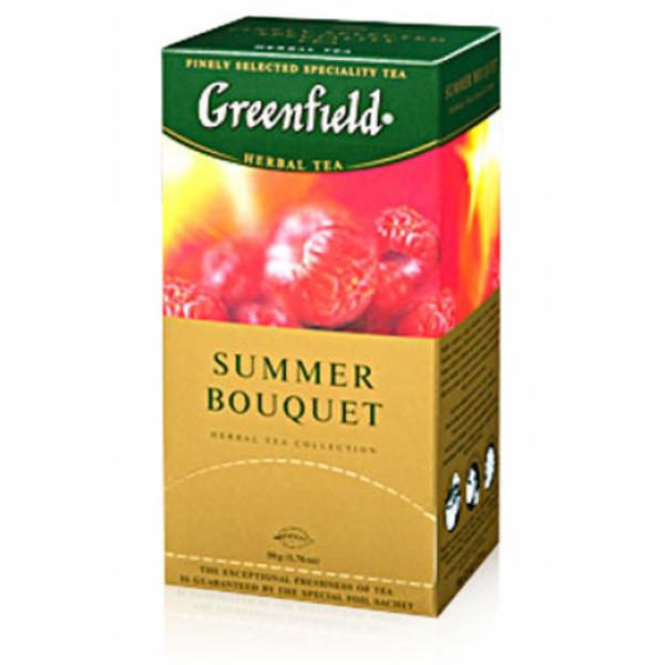 Чай Greenfield Summer Bouquet ароматный, 2x25п