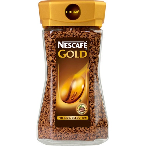 Растворимый кофе Nescafe Gold, 190 гр.
