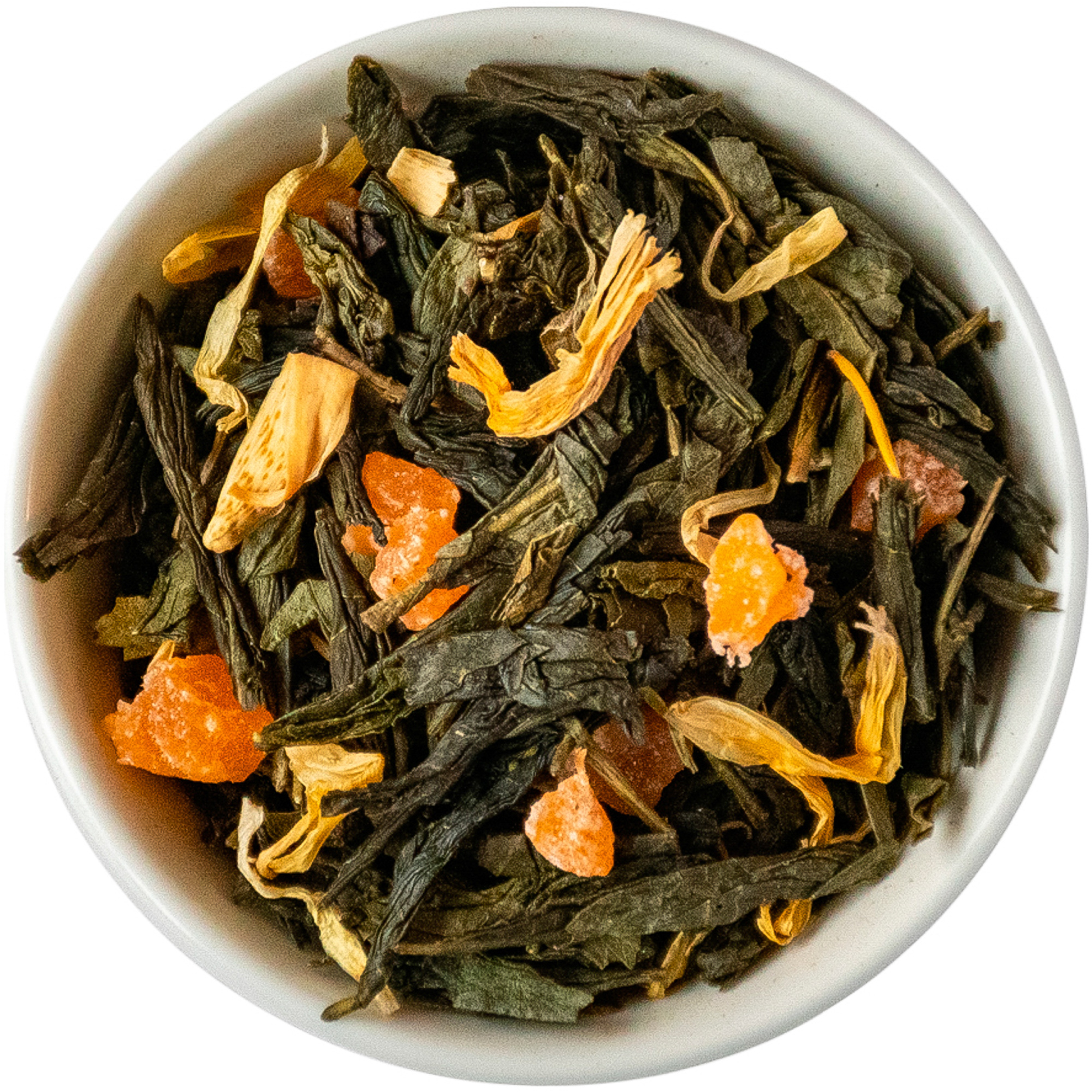 Зелёный чай с добавками Персиковый рай (200 гр)