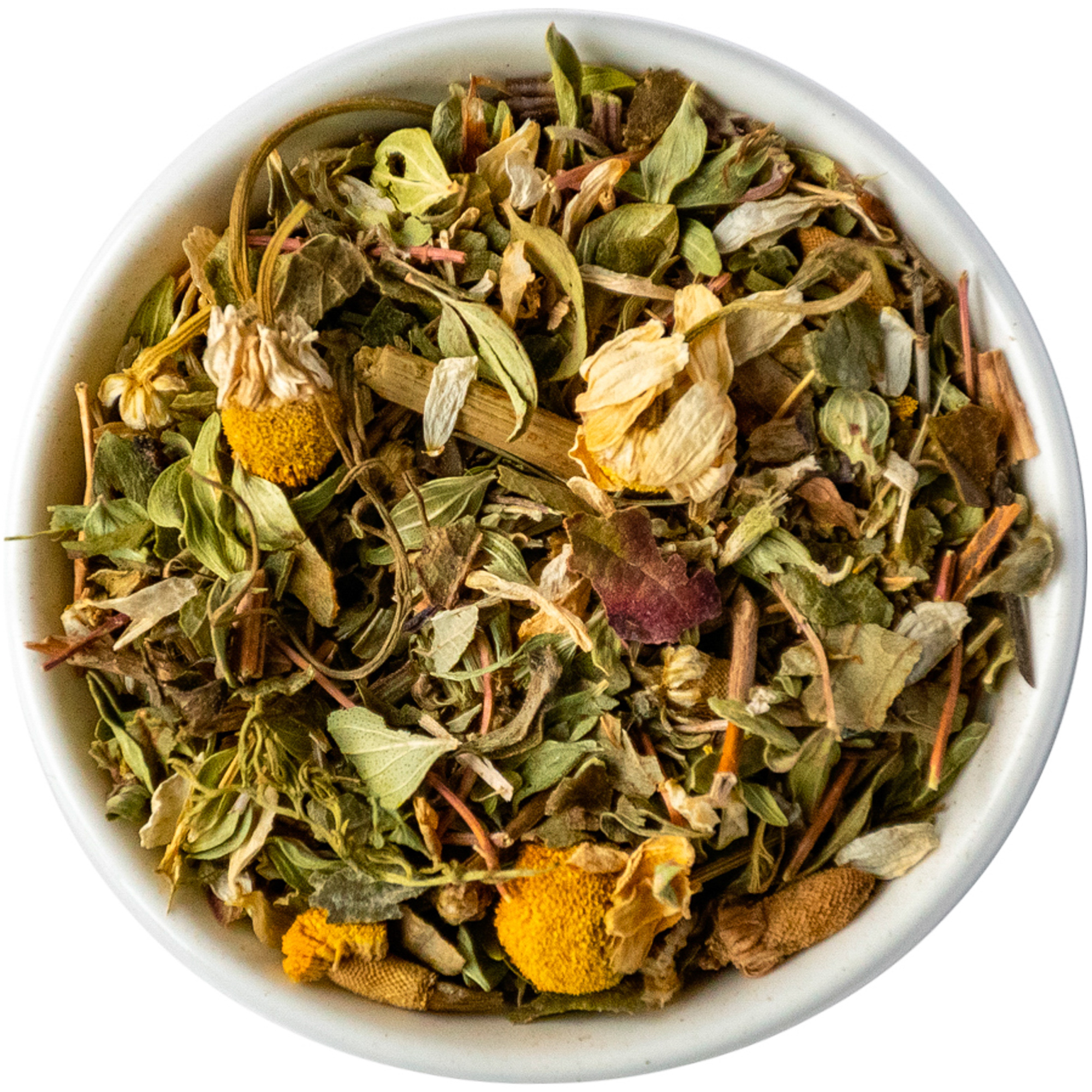 Травяной чай с чабрецом, ромашкой, мелиссой и смородиной  - Русские традиции (200 гр) 