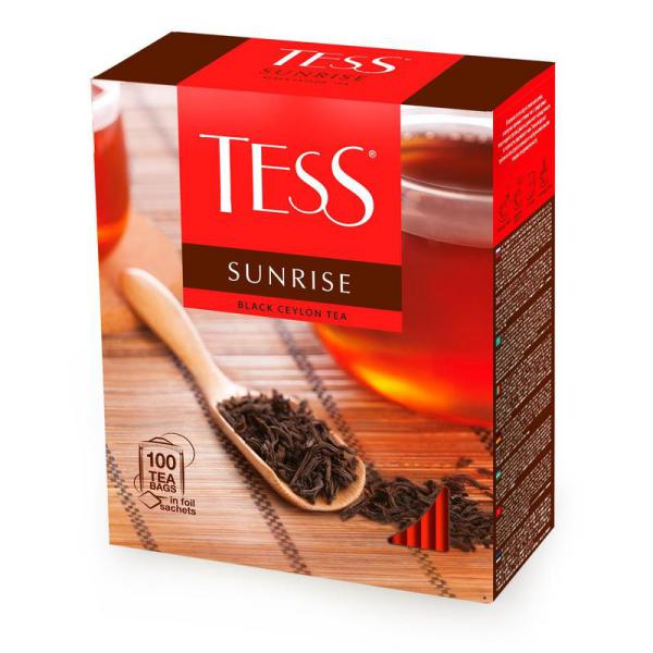 Чай Tess Sunrise черный, 1,8x100п