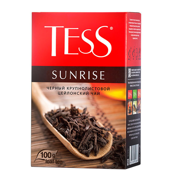 Чай Tess Sunrise черный, 100г