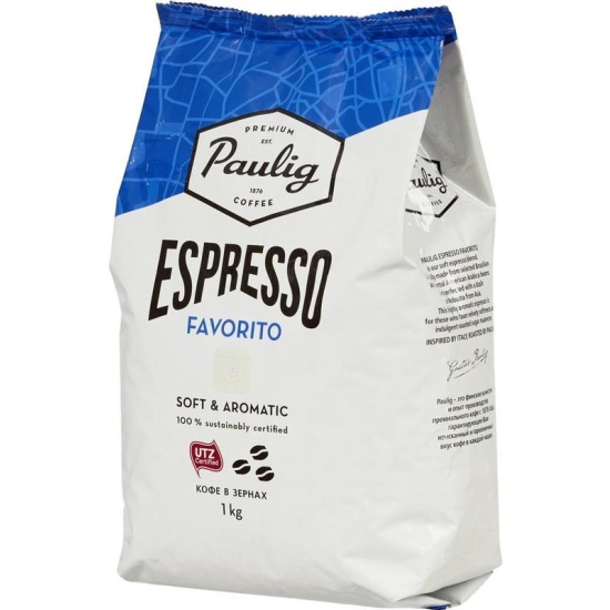 Кофе в зернах Paulig Espresso Favorito (1кг) Нет в наличии (есть аналог от Lavazza)