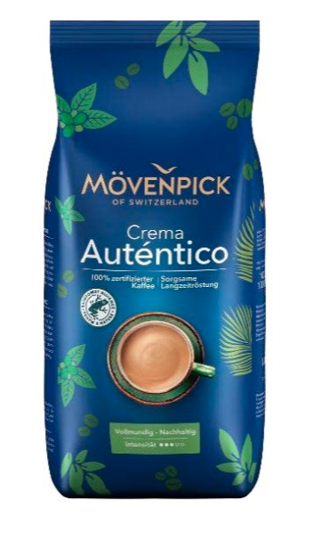 Кофе в зернах Movenpick El Autentico Caffe Crema 1000г