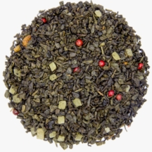 БАРБАРИСКА - зеленый китайский чай Ганпаудер с неповторимым ароматом барбариса (250 гр.)