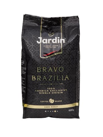 Кофе в зернах Jardin Bravo Brazilia (1000 гр)