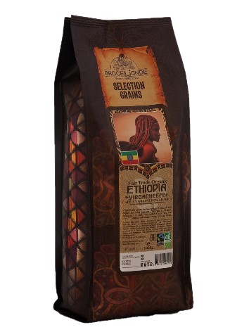 Кофе в зернах Broceliande (Броселианде) Эфиопия 4 шт по 250 гр - 1 кг 