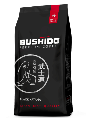 Кофе в зернах Bushido Black Katana, 227 г (Бушидо) (временно нет в наличии)