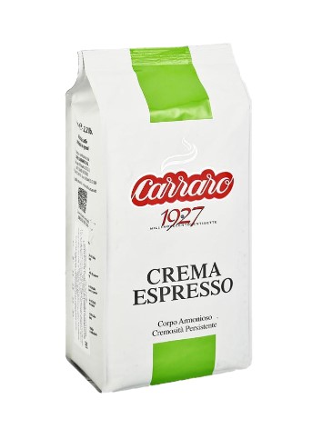 Кофе в зернах Carraro Crema Espresso (1кг)