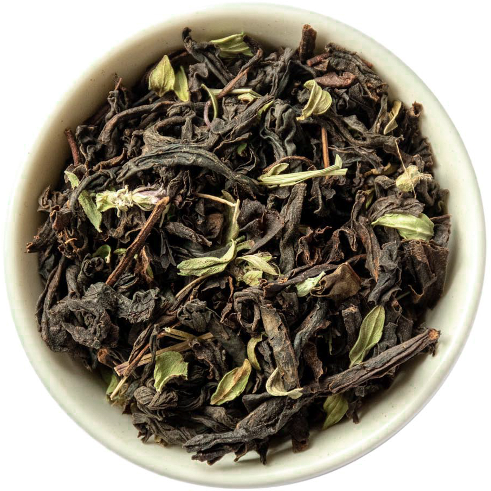 Чай с чабрецом - чёрный индийский чай с добавками (200 гр.)