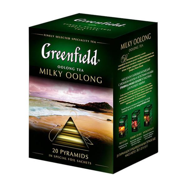 Чай Greenfield Milky Oolong с добавками, 1,8x20п