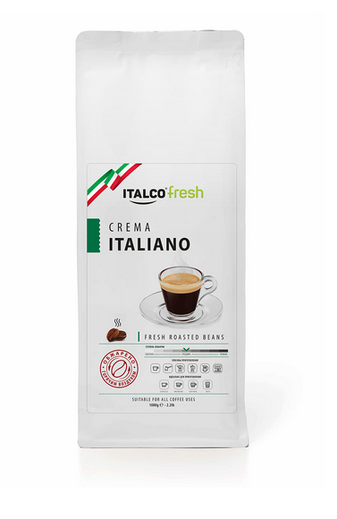 Кофе в зернах Italco Crema Italiano (Крема Италиано) 1000 г. - Кофе в офис 