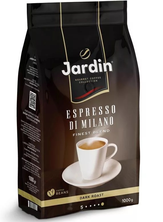 Кофе в зернах Jardin Espresso di Milano (Эспрессо ди Милано) 1 кг