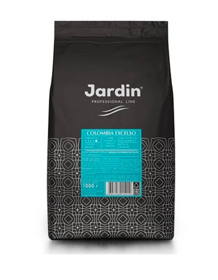 Кофе Jardin Colombia Excelso в зернах, 1 кг, снят с производства, нет в наличии