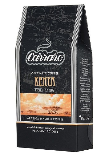 Молотый кофе Carraro Kenya 250г