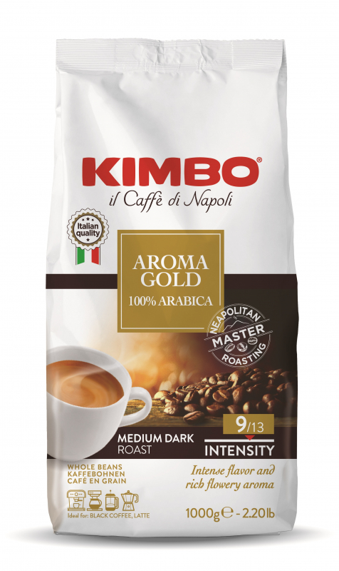 Кофе в зернах Kimbo Aroma Gold Arabica 1 кг