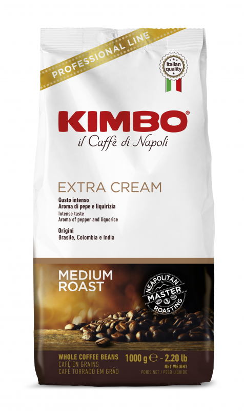 Кофе в зернах Kimbo Extra Cream (1кг)