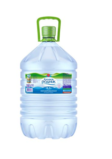 Питьевая вода «Калинов Родник» 18,9 л. Одноразовая тара 