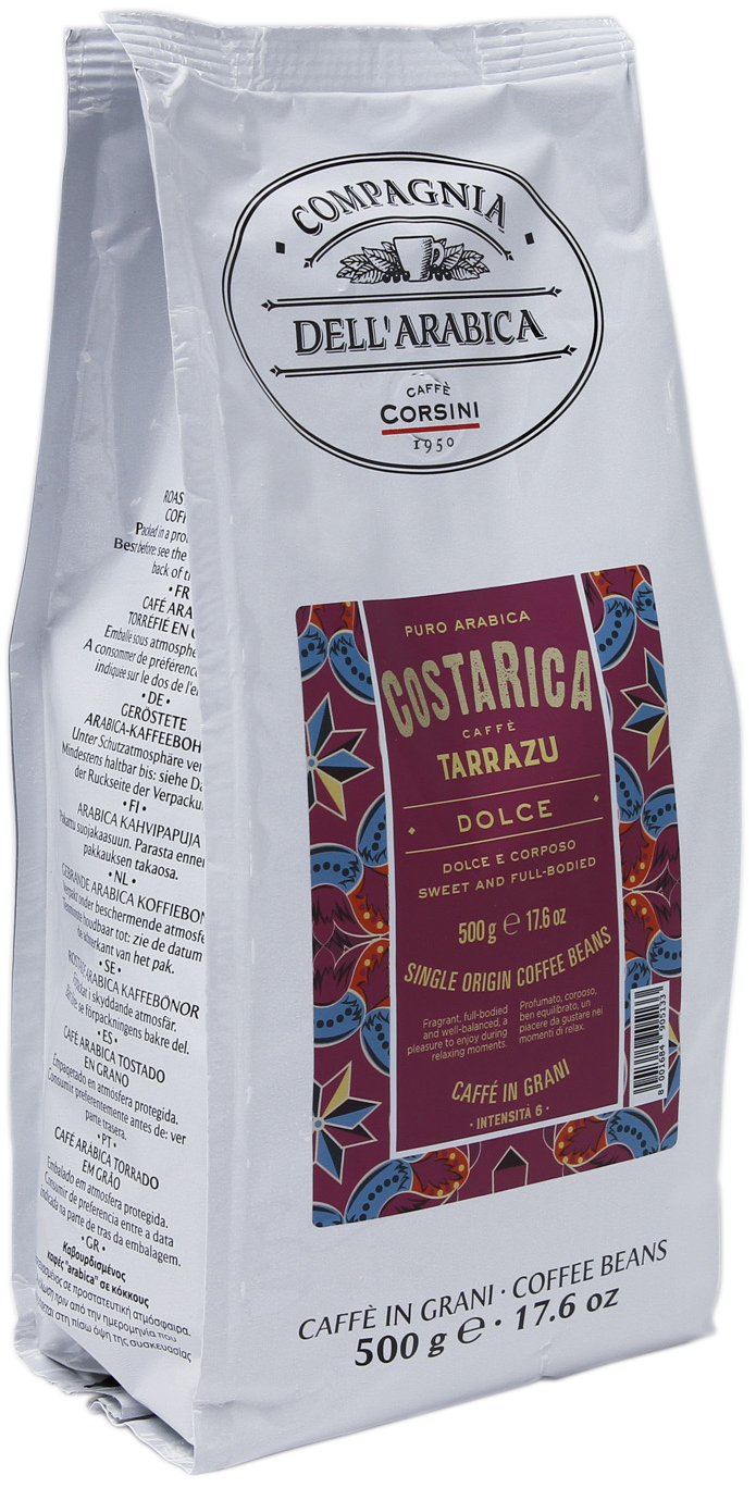 Кофе в зёрнах Compagnia Dell'Arabica Costa Rica Tarrazu 0.5 кг (нет в наличии)