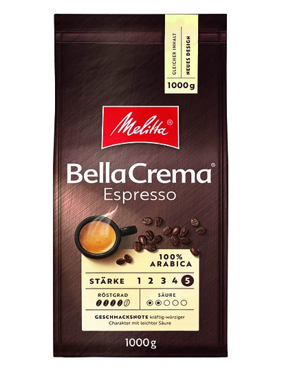 Кофе в зернах Melitta BC Espresso, 1 кг 