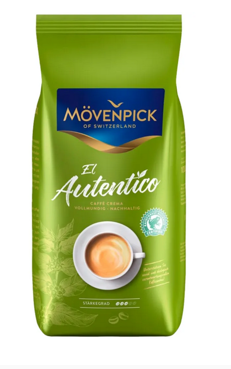 Кофе в зернах Movenpick El Autentico 1 кг 