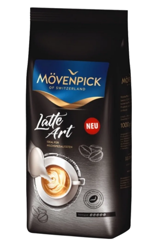NEW! Кофе в зернах Movenpick Latte Art 1 кг  нет в наличии