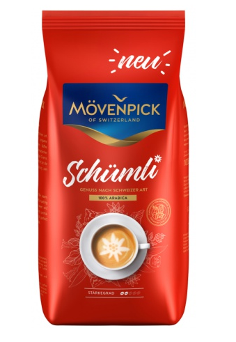 Германия (Швейцария). Кофе в зернах Movenpick Schumli 1 кг