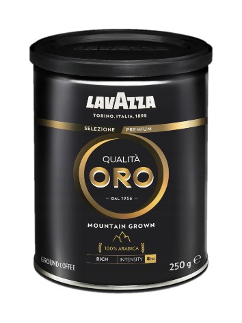 Молотый кофе Lavazza Qualita Oro Mountain Grown (250г) в жест. банке