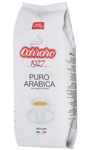 Кофе в зернах Carraro Puro Arabica (0.5кг)