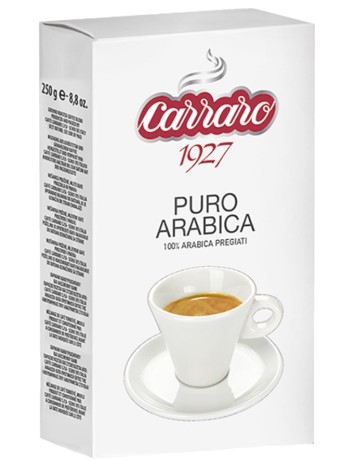 Молотый кофе Carraro Puro Arabica 250г