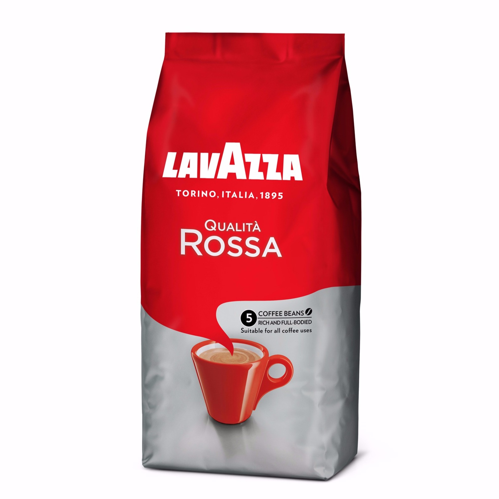 Кофе в зернах Lavazza Rossa (1кг)