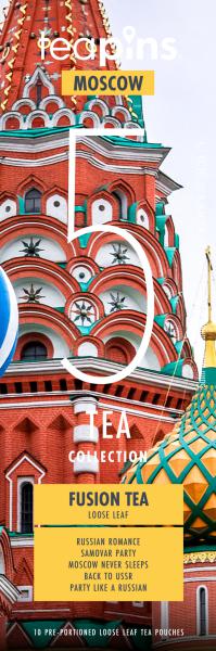 Чайный набор  Sense Asia Moscow Teapins 5 видов смешанного чая 50г