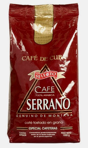 Зерновой кофе Serrano (1кг) Под заказ