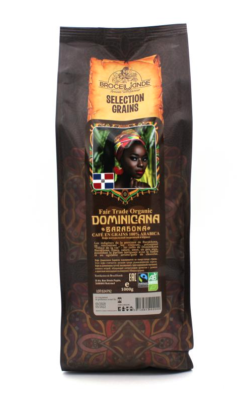 Кофе в зернах Broceliande Dominicana 1000 гр