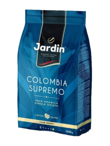 Кофе в зернах Jardin Colombia Supremo (1000 гр)