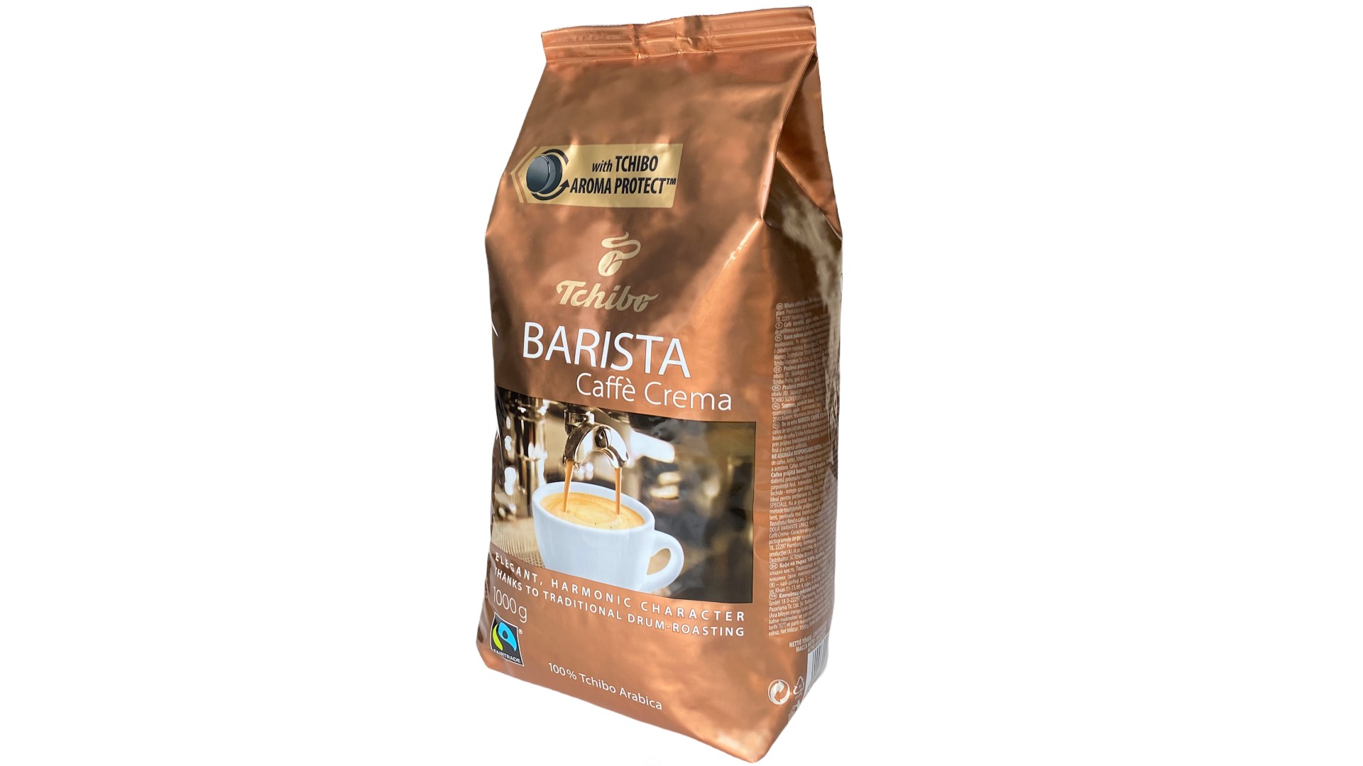 Кофе в зернах Tchibo Barista Caffe Crema, 1 кг (Чибо)