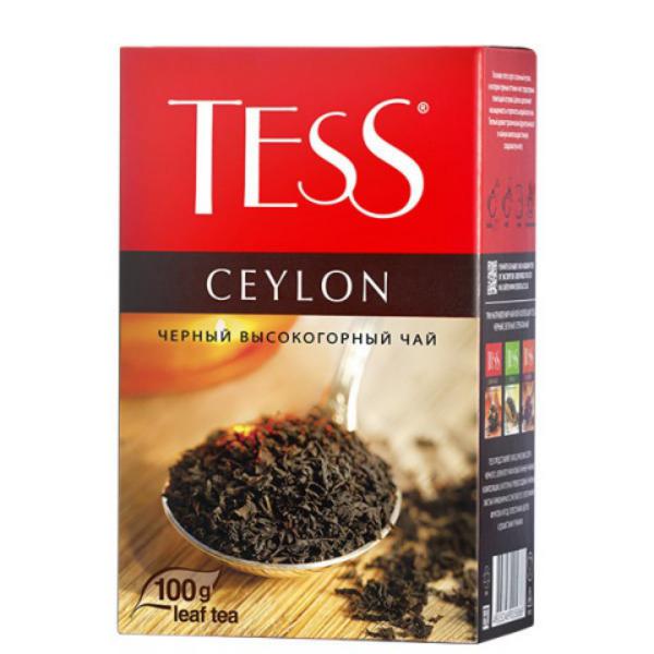 Чай Tess Ceylon черный, 100г