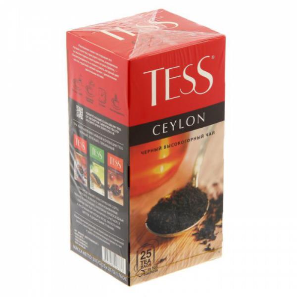 Чай Tess Ceylon черный, 2x25п