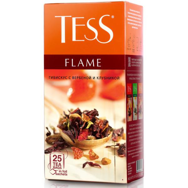 Чай Tess Flame фруктовый, 2x25п