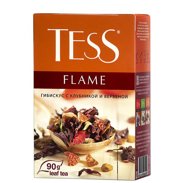 Чай Tess Flame фруктовый, 90г