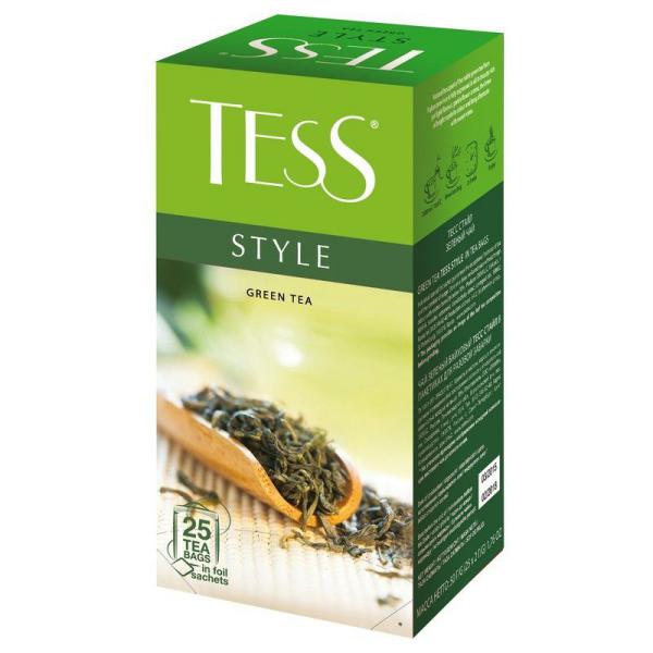 Чай Tess Style зеленый, 2x25п