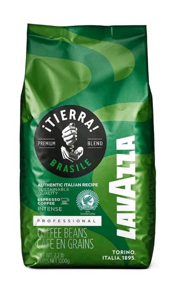  LAVAZZA Tierra Brazile кофе в зернах 1 кг, 