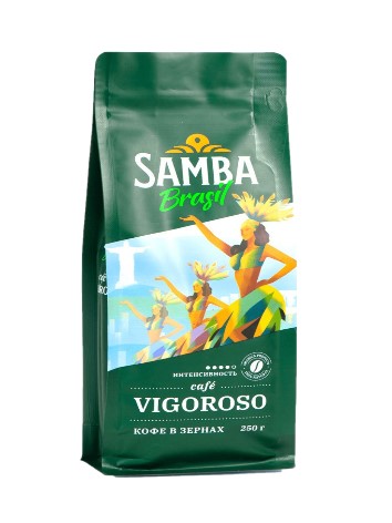Кофе в зернах Samba Vigoroso 250г нет в наличии