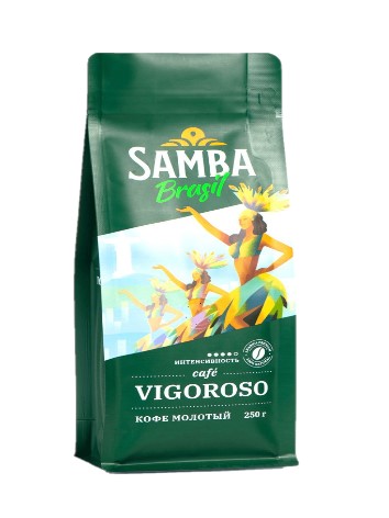 Молотый кофе Samba Vigoroso 250г нет в наличии