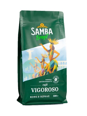 Кофе в зернах Samba Vigoroso 500г нет в наличии