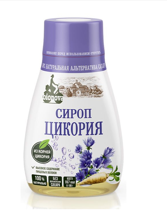 Натуральный сироп Bionova из цикория, 230 г.